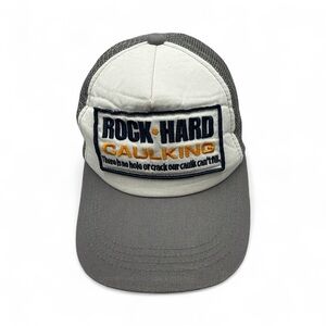 “Rock Hard” truckers hat